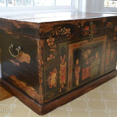 Painted trunk