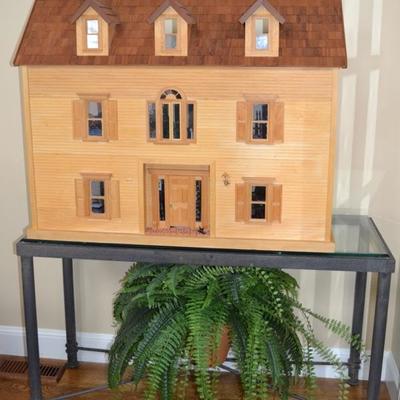 Matching sofa table and doll house