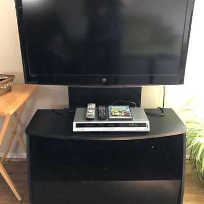 Westinghouse flat screen tv on stand