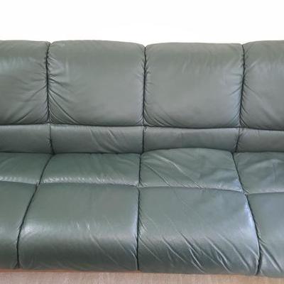 Leather sofa by Ekornes