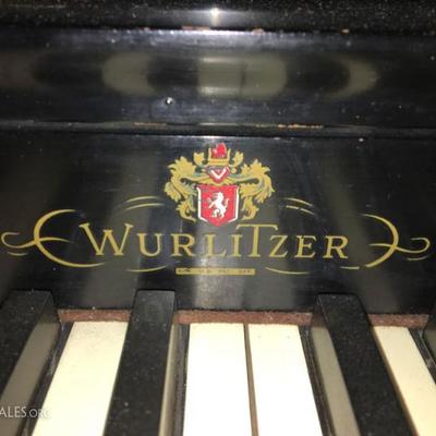 Black Wurlitzer Piano