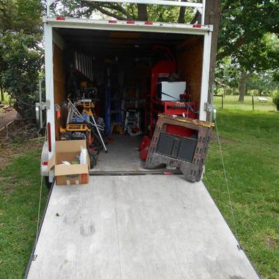 This trailer is for sale full of tools .. one price for trail and all inside. this will NOT be discounted and will only be sold complete...