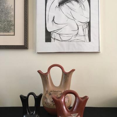 Wedding Jar by M. Chavarri (left)