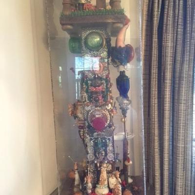 FOLK ART "WEDDING GIFT" DESIGNED BY MARIO RIVOLI 
