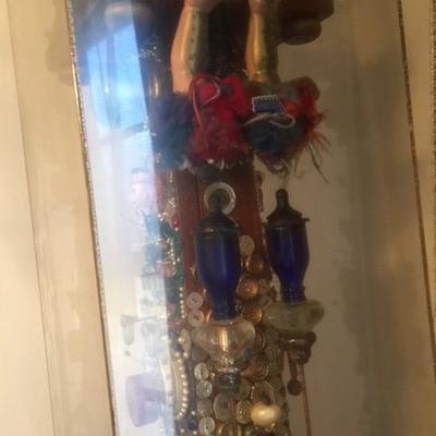 FOLK ART "WEDDING GIFT" DESIGNED BY MARIO RIVOLI 