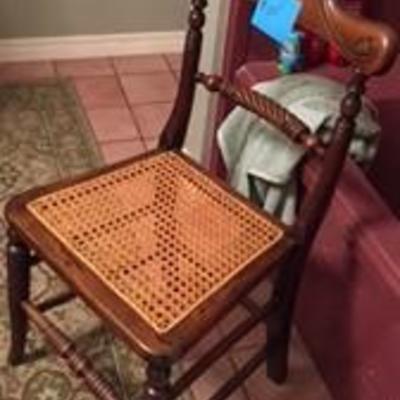 cane side chair