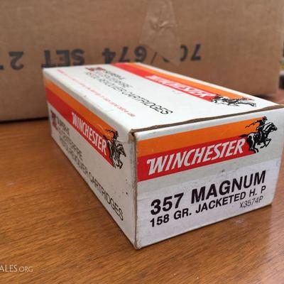 winchester 357 magnum bullets