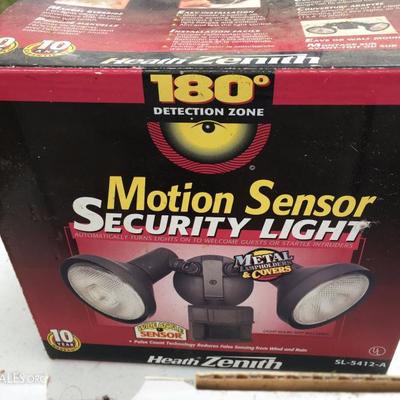 never used security light 