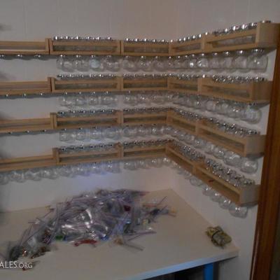 Ikea organizer jars