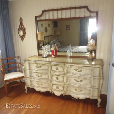 French Provincial bedroom Suite