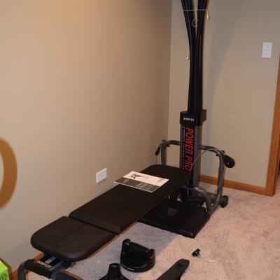 Bowflex Fitness Power Pro with assembly manual 