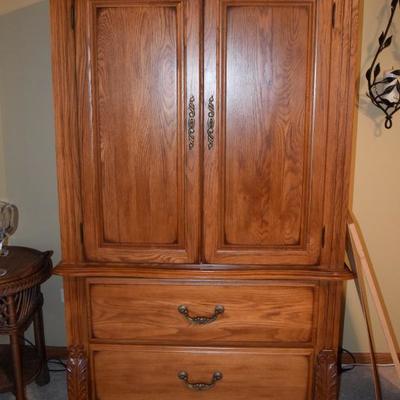Armoire - matched queen size bed and nightstands