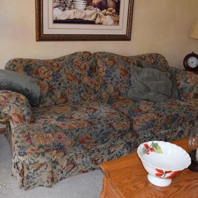 floral sofa 