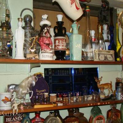 liquor and beer collectibles 