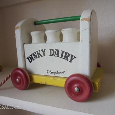 Toy Milk Truck