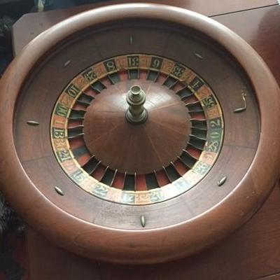 Vintage Roulette Wheel.