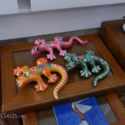 decorative geckos 