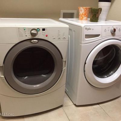 Whirlpool Duet Frontloading Washer & Dryer