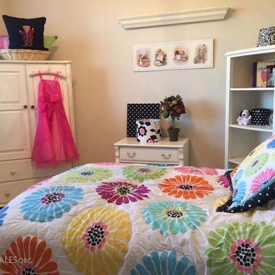 Adorable Girls Bedroom Furniture & Decor