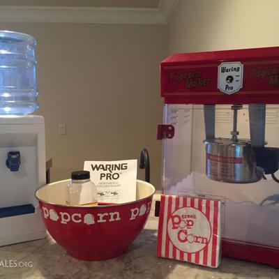 Popcorn Maker and water tower
