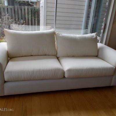 Sofa $180 [as is; stain under cushion]
90 X 34 X 26