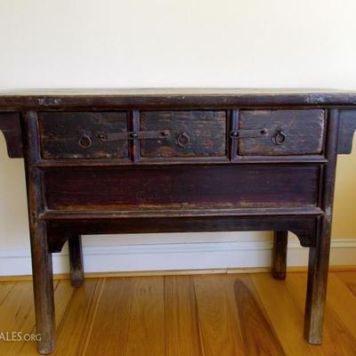 Antique Indonesian sideboard $320
48 X 18 1/2 X 32