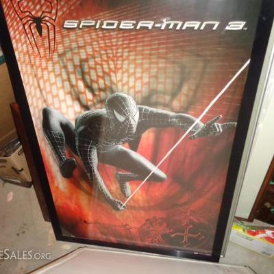 Full size poster of Spider Man 3.