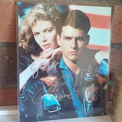Signed Top Gun movie collectible
