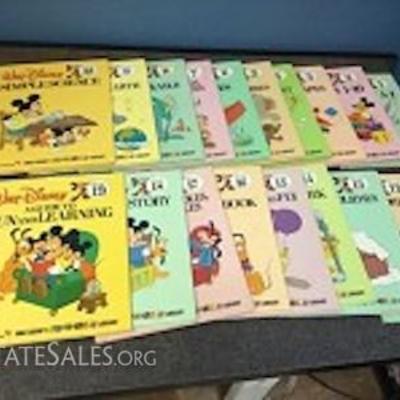 Vintage Walt Disney Fun-to-Learn Library Collection