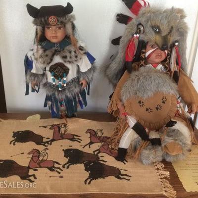 WNT079 Even More Native American Dolls
