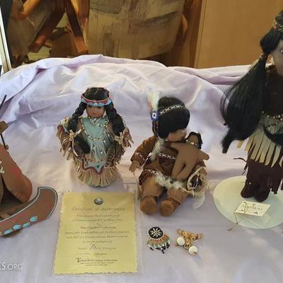 WNT078 More Native American Dolls
