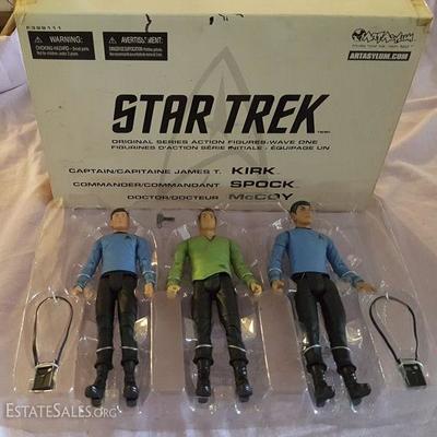 WNT118 Collectible Star Trek Action Figures
