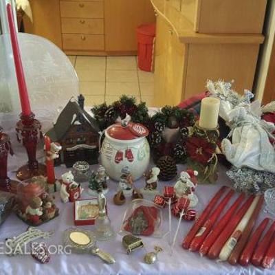 WNT065 Christmas Goebel, Hallmark, Candles, Vintage Avon & More
