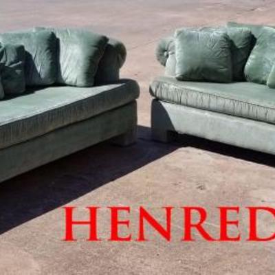 Henredon sofa and chase lounge 