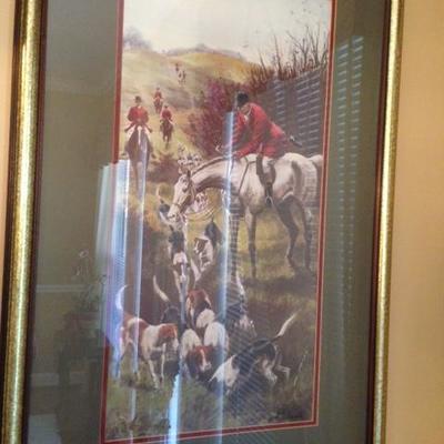 Framed Equestrian Prints