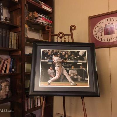 Mike Lowell Signed Photograph