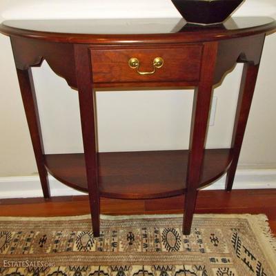 Cherry console table $74
34 1/2 X 13 X 28