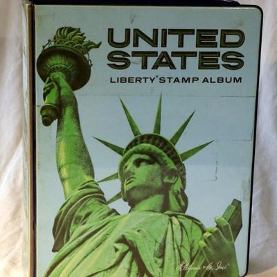 Harris United States Liberty Stamp Album w/Stamps 