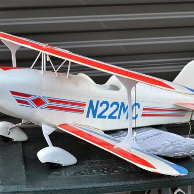 RC Pitts S2A 4CH Remote Control Biplane Airplane