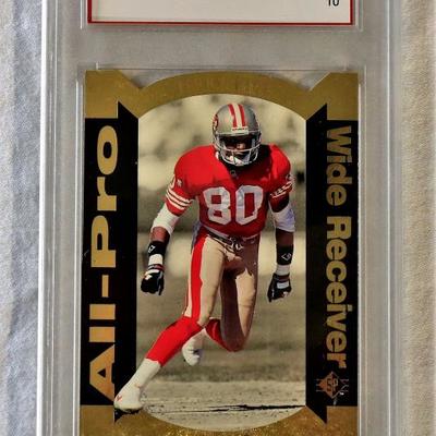 Upper Deck All Pro Jerry Rice Football Card