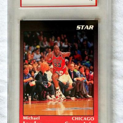 1991 Star Michael Jordan Career Basketball Card