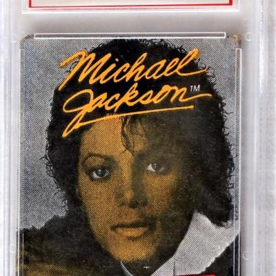 1984 Topps Michael Jackson Rare Unopened Card Pack