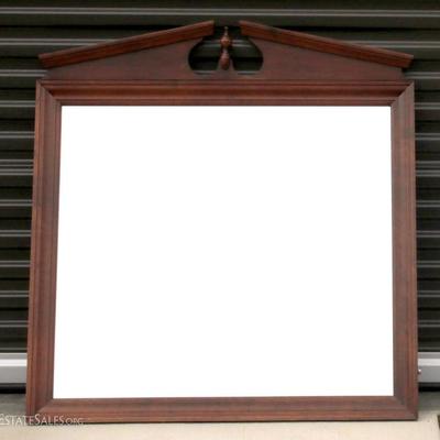 Large colonial style wall mirror