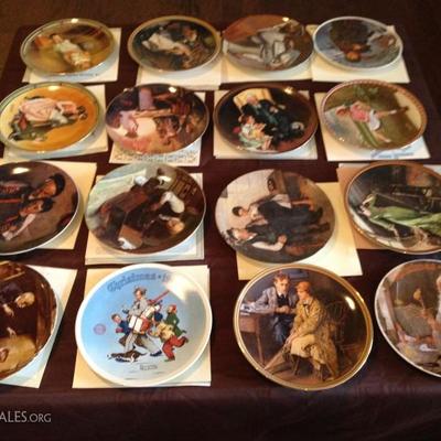 NORMAN ROCKWELL COLLECTOR PLATES