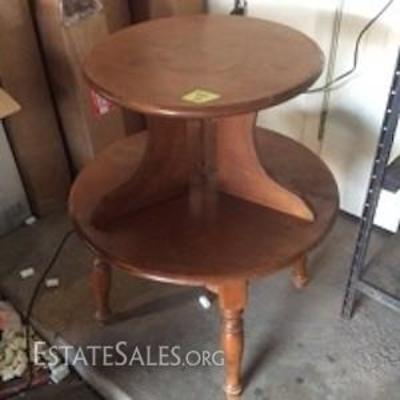 Two Tier End Table