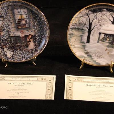 Franklin Mint Collector Plates - 