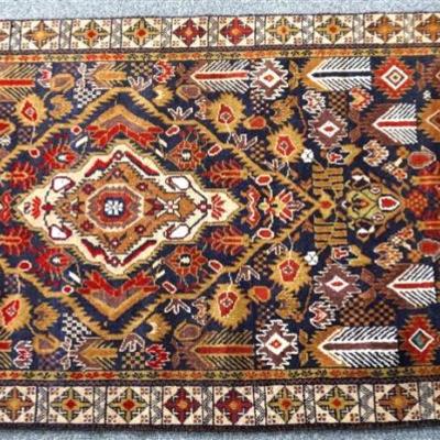 Lot 180 - Mehraban Hand Knotted Persian Area Rug. This carpet was knotted in the district of Mehraban in northern Persia. The wool is of...