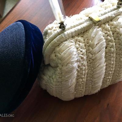 Vintage women's clothing, shoes, hats, aprons and handbags 