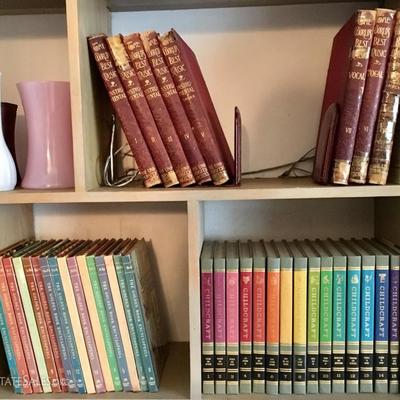 Vintage home decor, books, glasses, fireplace accessories and more 