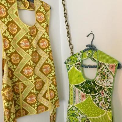 Vintage women's clothing, shoes, hats, aprons and handbags 